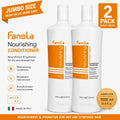 Fanola Nourishing Hair Conditioner 2 Pack 1000ml Deep Hydrating Repair