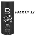 Hair Styling Powder for Men Natural Look & Volume Level 3 - Pack of 12