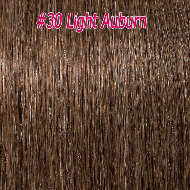 Thick Nano Ring Hair Extensions - Micro Link Bead Tips, Remy Human Hair