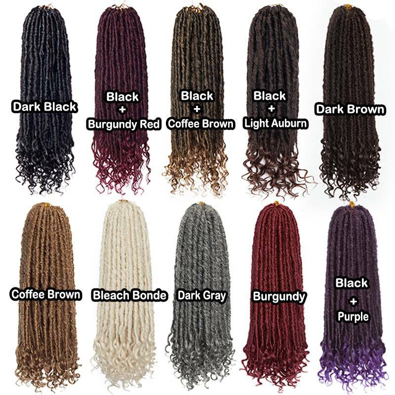 Premium Crochet Locs Faux Braiding Hair Extensions - Soft & Tangle-Free