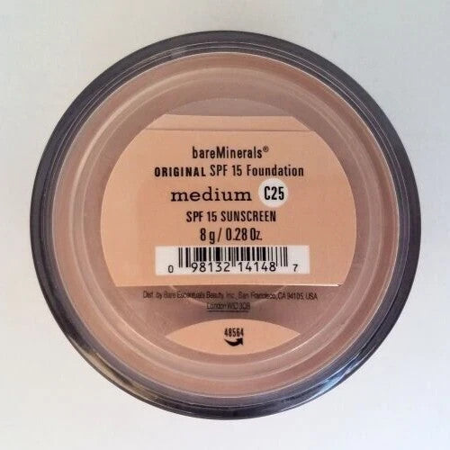 BareMinerals Original Loose Powder Foundation SPF 15 Medium C25 8g