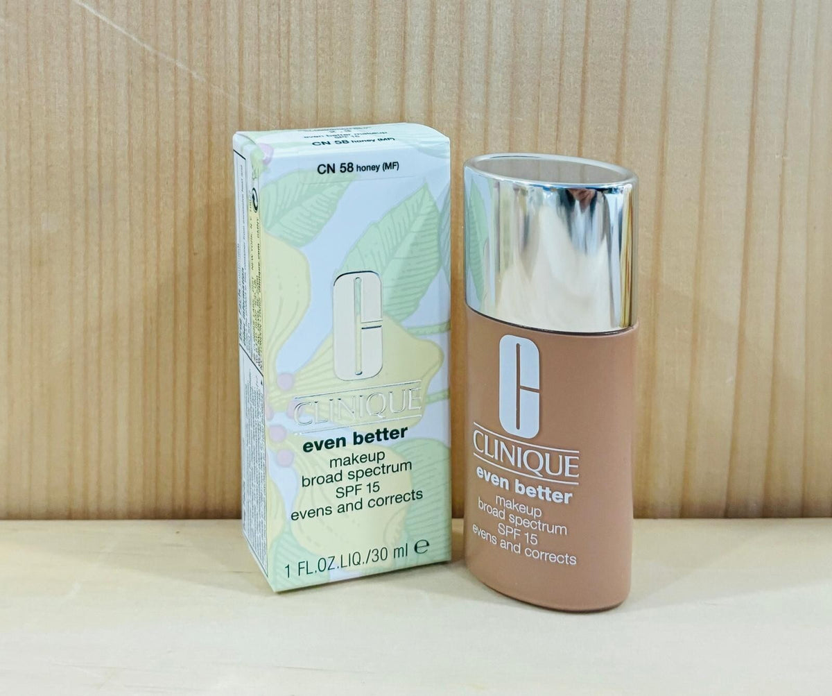 Clinique Even Better Makeup SPF 15 Foundation 1oz CN58 Honey