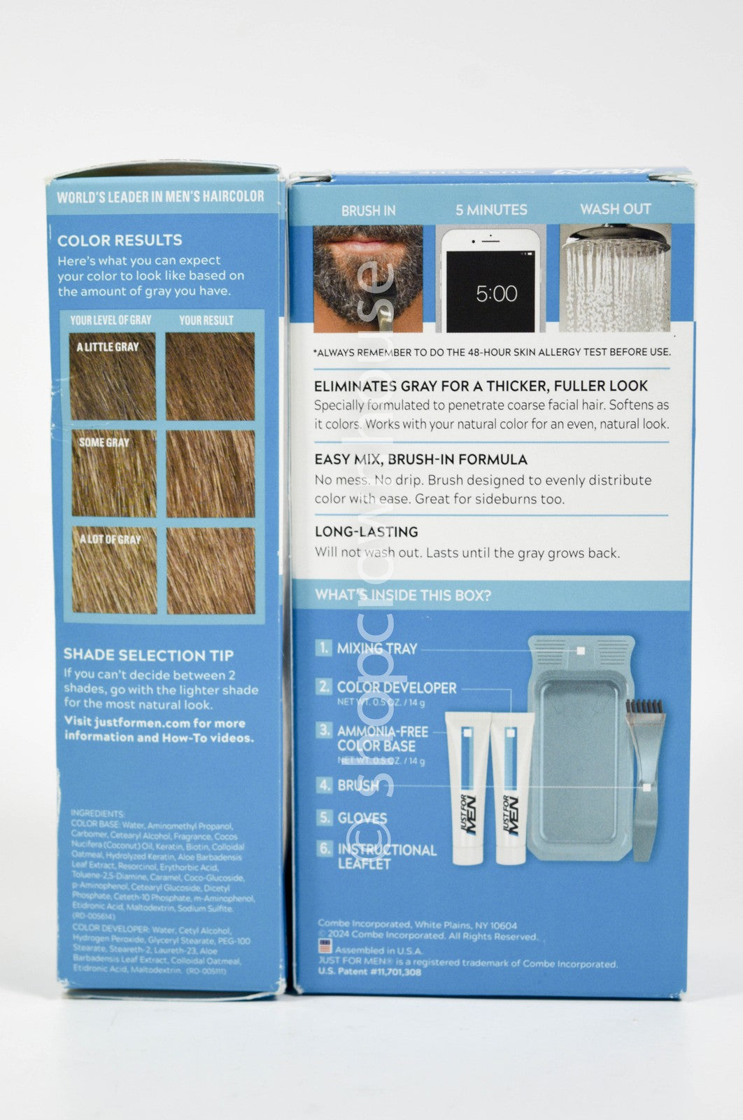 Beard & Mustache Color Kit - Blond M-10/15, 5-Application Pack