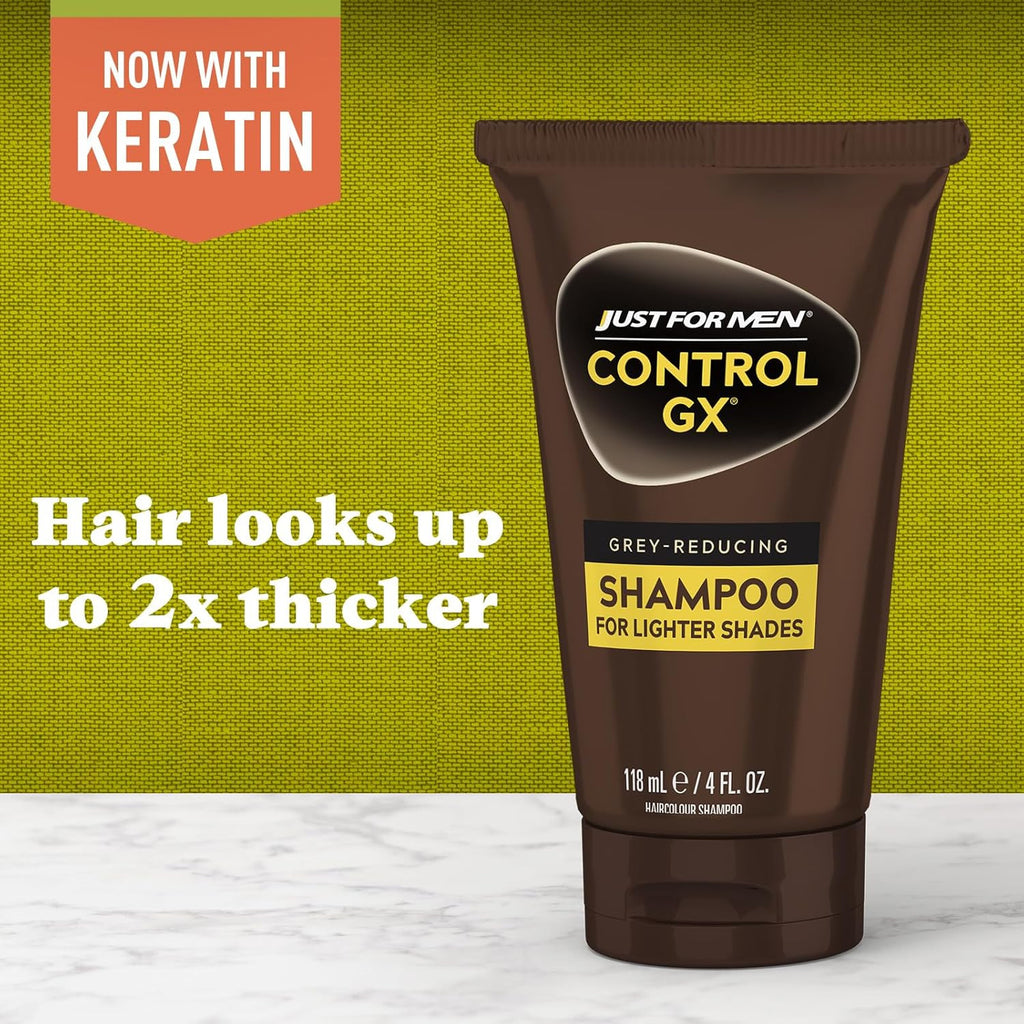 Control GX Grey Reducing Shampoo for Blonde to Medium Hair - Gradual Gray Coverage