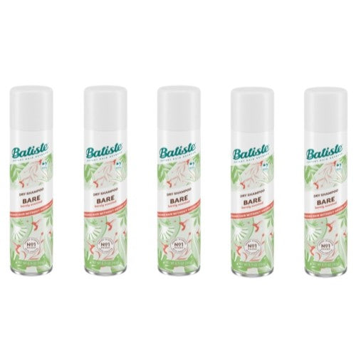 Bare Dry Shampoo 5.71 Oz - 5 Pack, Volumizing & Fresh Scent