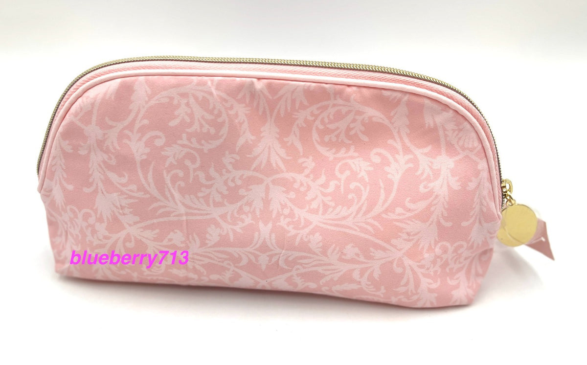 Pink Floral Makeup Bag Set - Estée Lauder Rose In Great Taste, 3 Pack