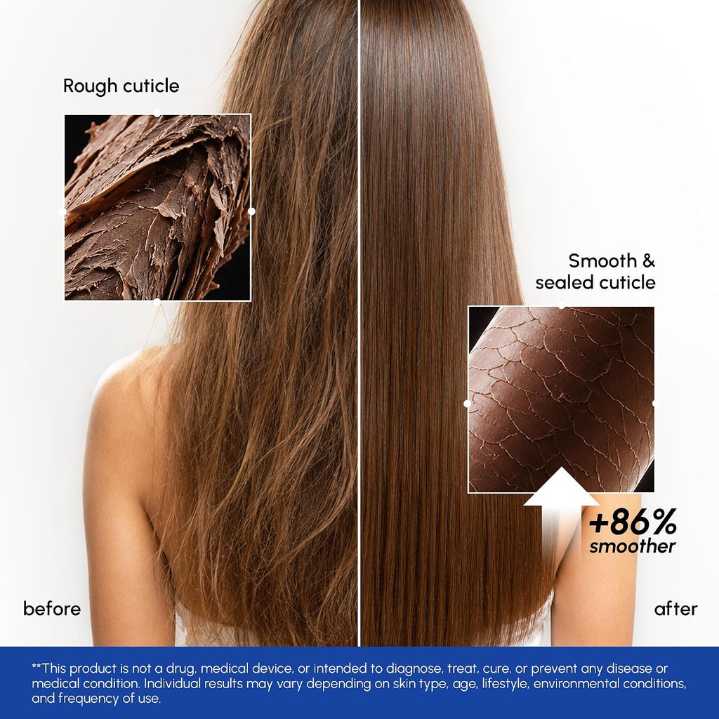 Keratin & Collagen Hair Mask for Damaged Hair - Repair & Hydrate