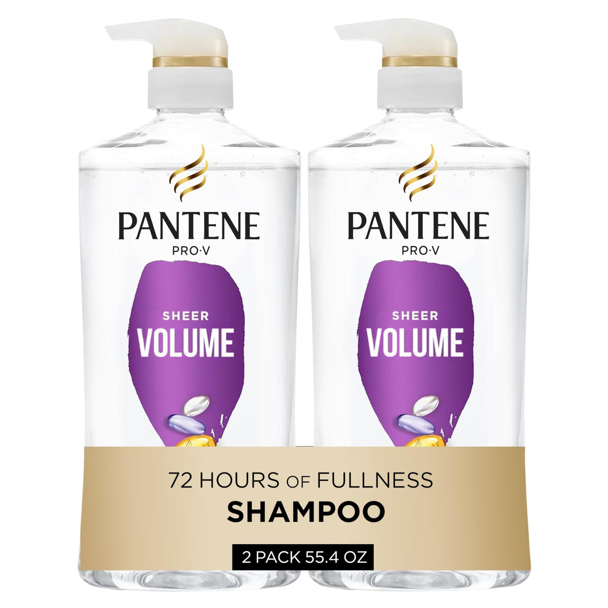 Volumizing Shampoo for Fine Hair - Sheer Volume by Pantene 55oz