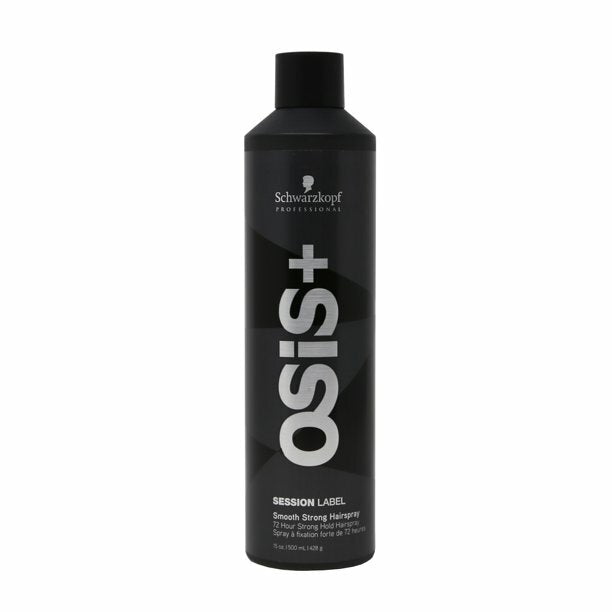 Schwarzkopf Osis+ Session Label Strong Hairspray - 6 Bottles, 15oz Each
