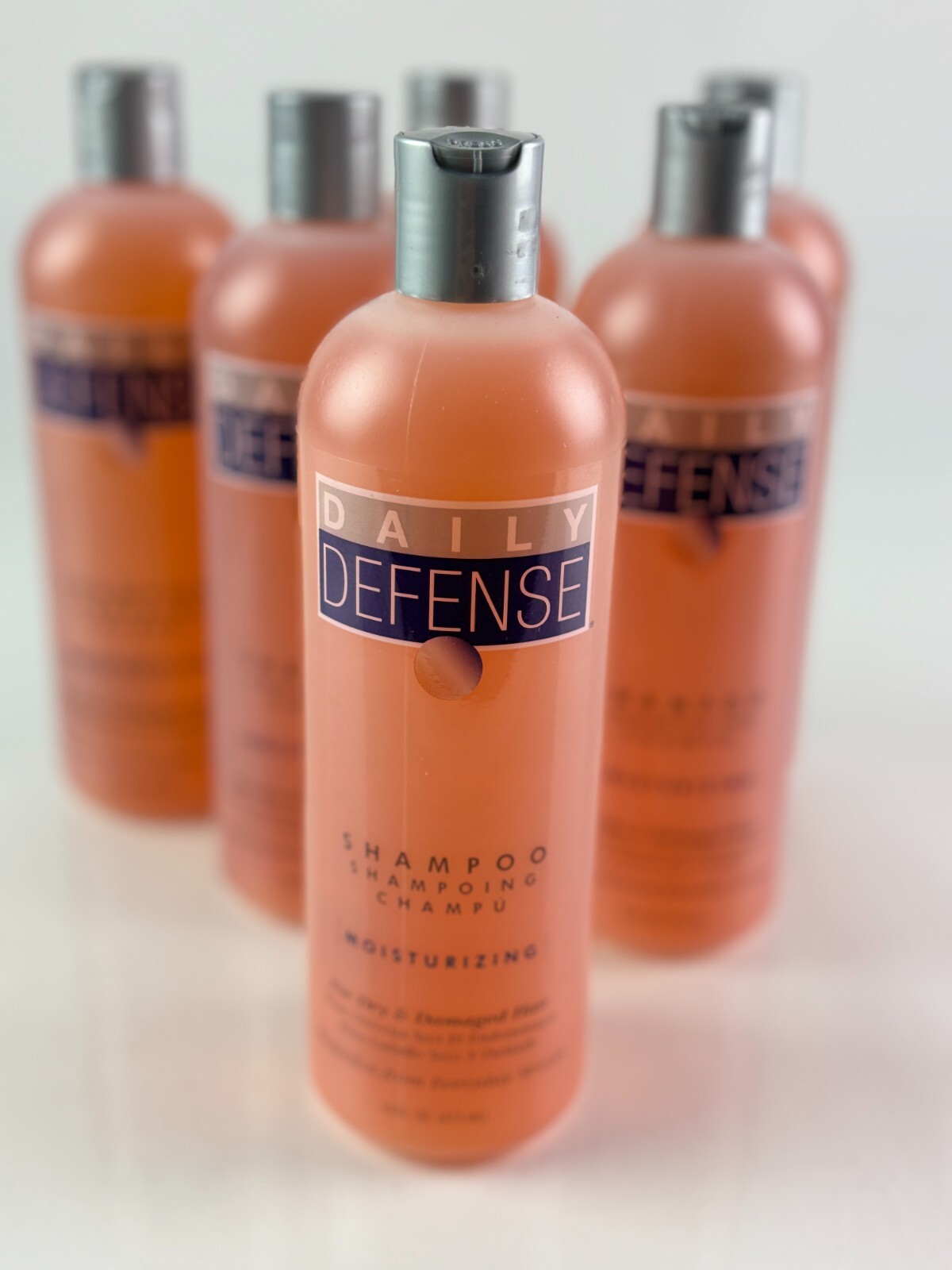 Daily Defense Moisturizing Shampoo for Dry & Damaged Hair - 16 oz (Pack of 6)