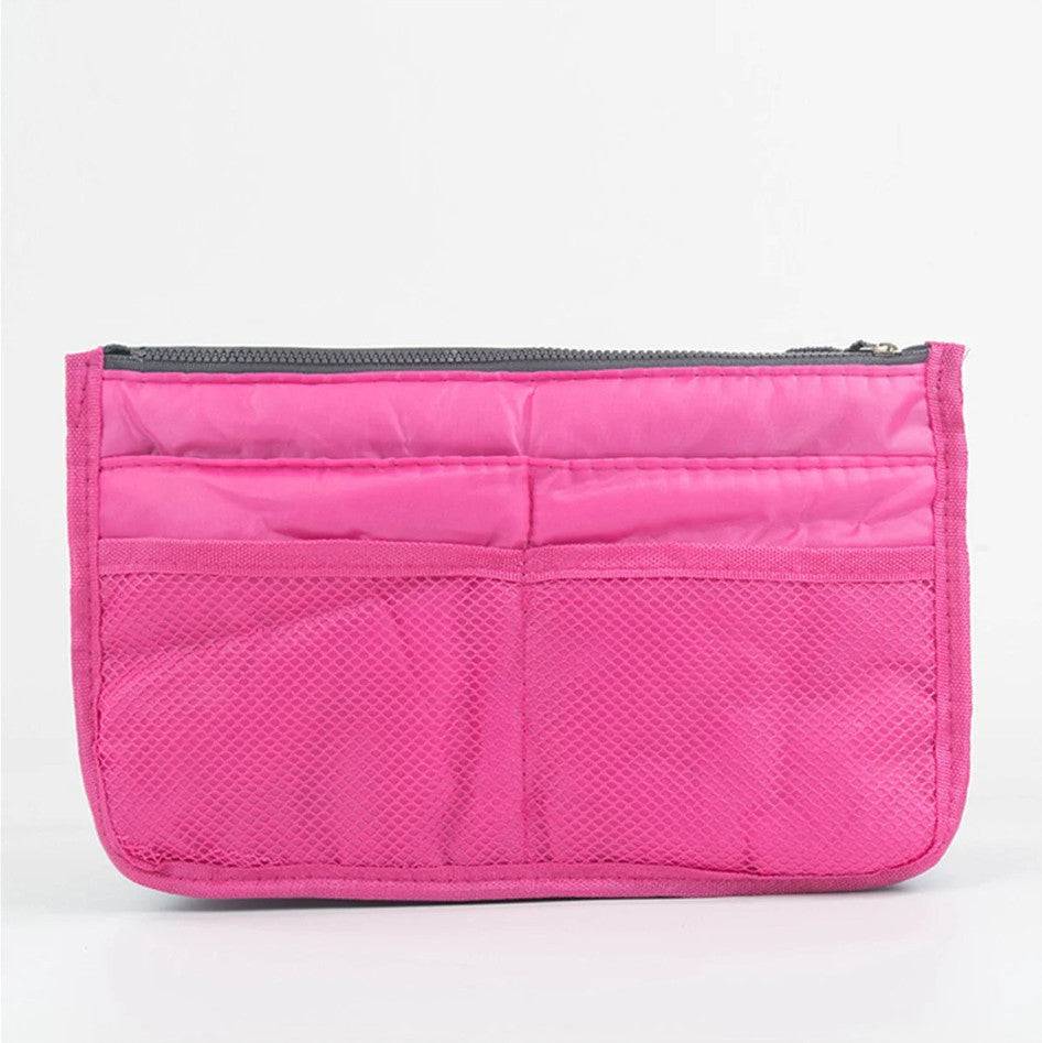Large Capacity Foldable Toiletry Bag Travel Organizer with Double Zipper