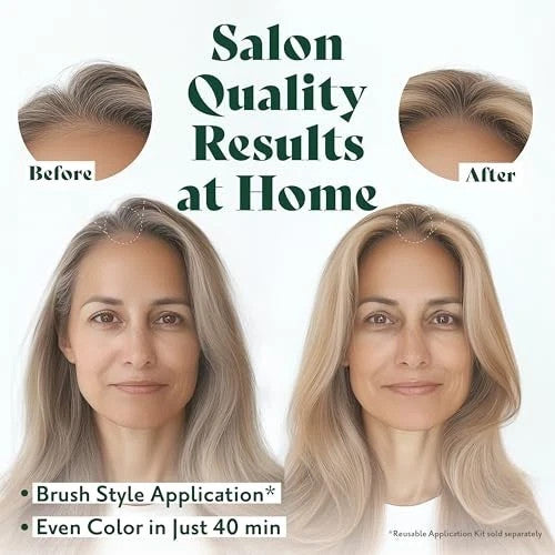 Herbatint Light Blonde Permanent Hair Color Gel 8N - Natural Herbal Formula