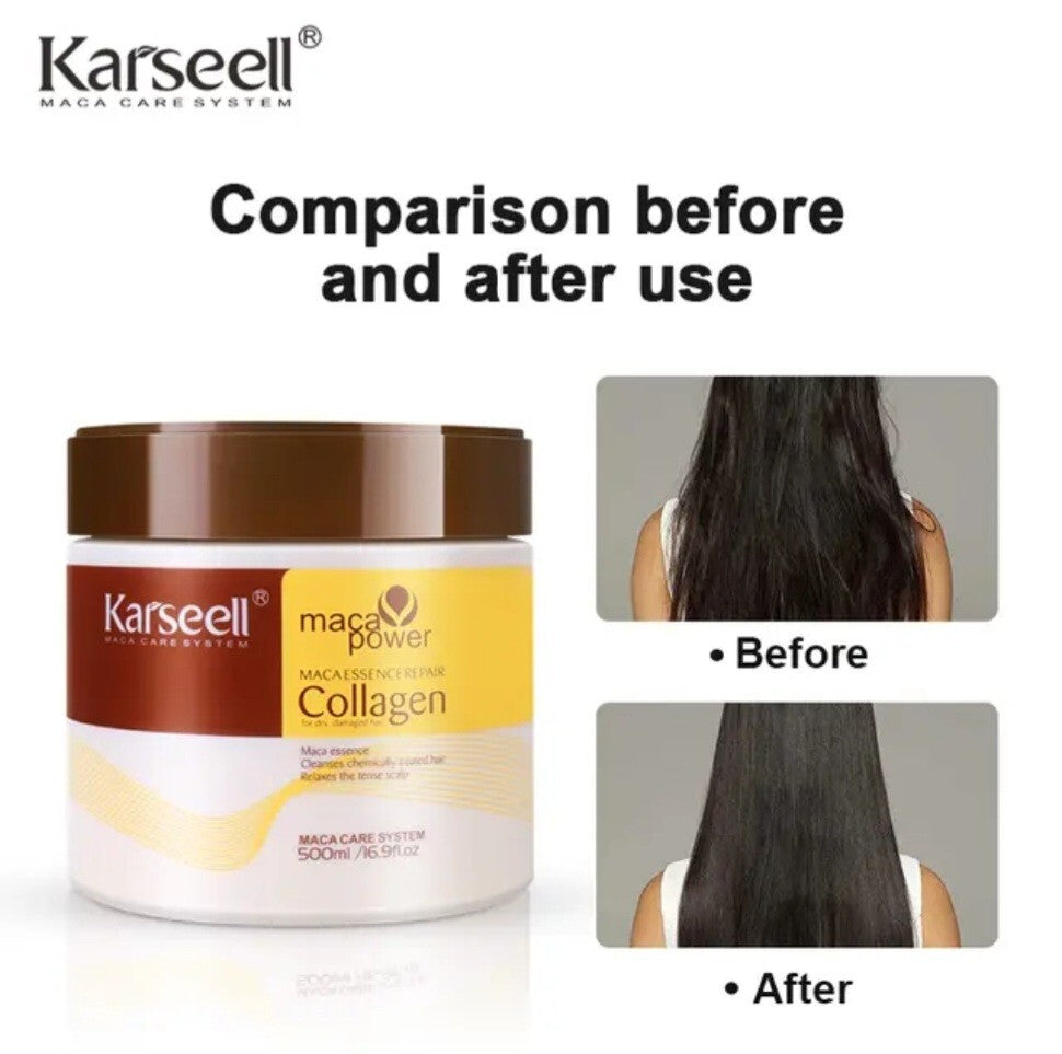Dandruff Relief Shampoo & Conditioner Set for Dry Scalp with Hair Mask - Karseell
