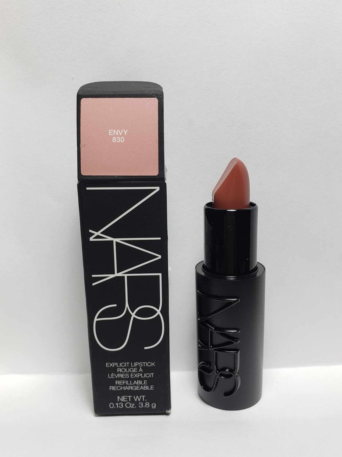 NARS Explicit Lipstick ENVY 830 – Full Size, New in Box