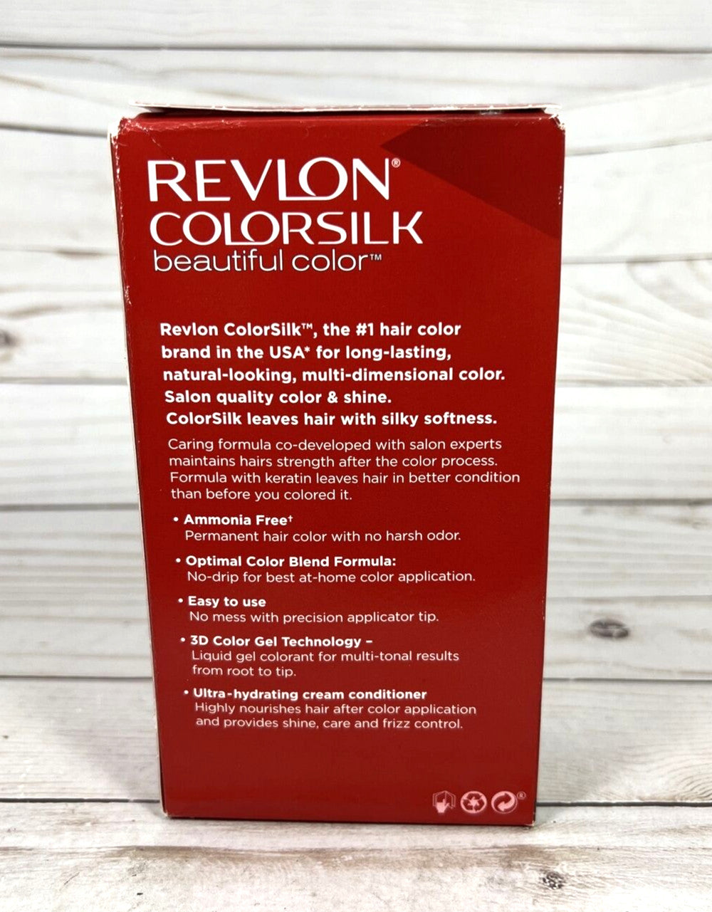 Revlon Colorsilk Silver Blonde Permanent Hair Color 4-Pack - Ammonia-Free, Keratin Enriched