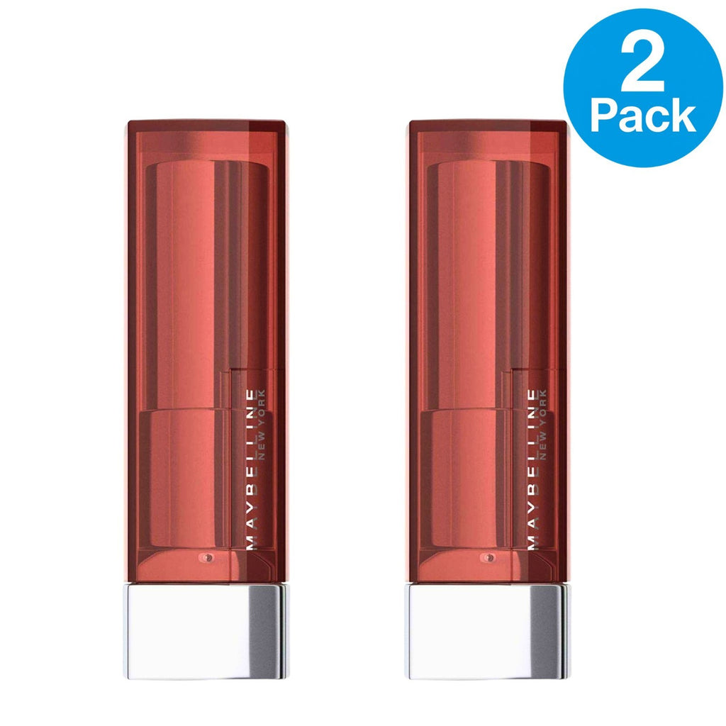 Maybelline Cream Lipstick 280 Rum Riche 2-Pack - Moisturizing, Full-Coverage Lip Color
