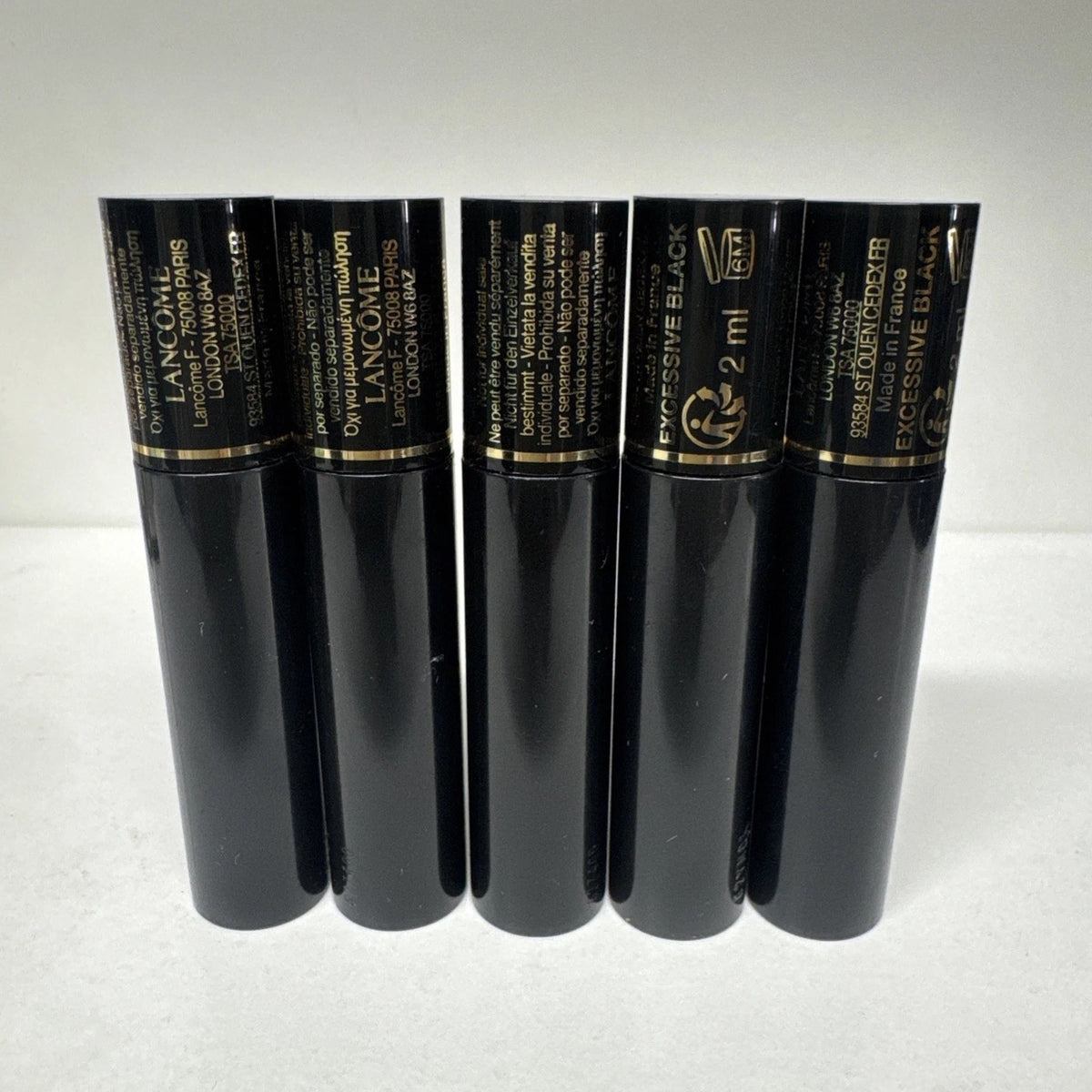 Lancome Hypnose Drama Mascara Excessive Black Travel Size 2 Pack
