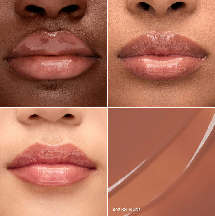 Hydrating Lip Gloss Plumper with Moisturizing Oils - 7 Shades