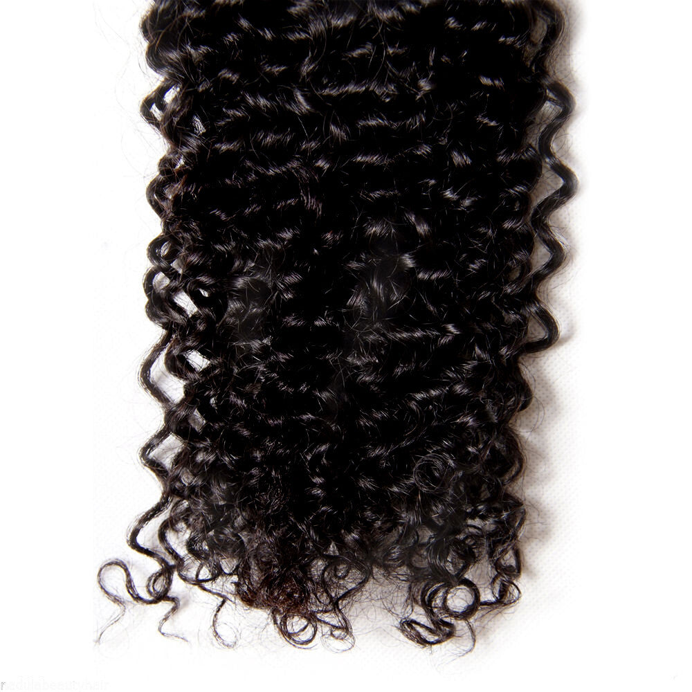 Remy Human Hair Bundle - Unprocessed Brazilian Virgin Curl Hair, Multiple Lengths