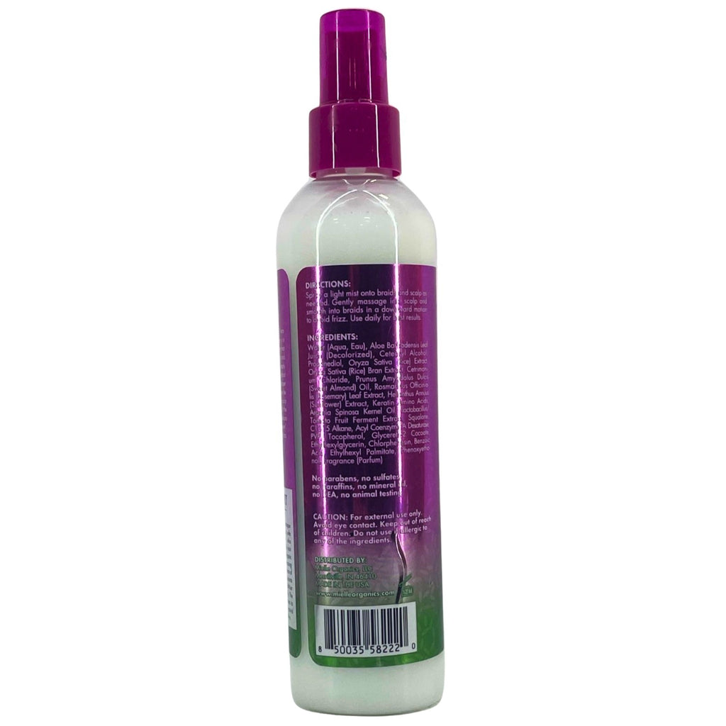 Moisturizing Braid & Scalp Spray - Rice Water & Aloe Vera, 8 fl oz, Pack of 4