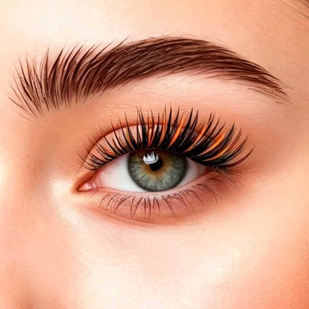 No Glue Magnetic False Eyelashes with Reusable Applicator Waterproof Glam Lashes