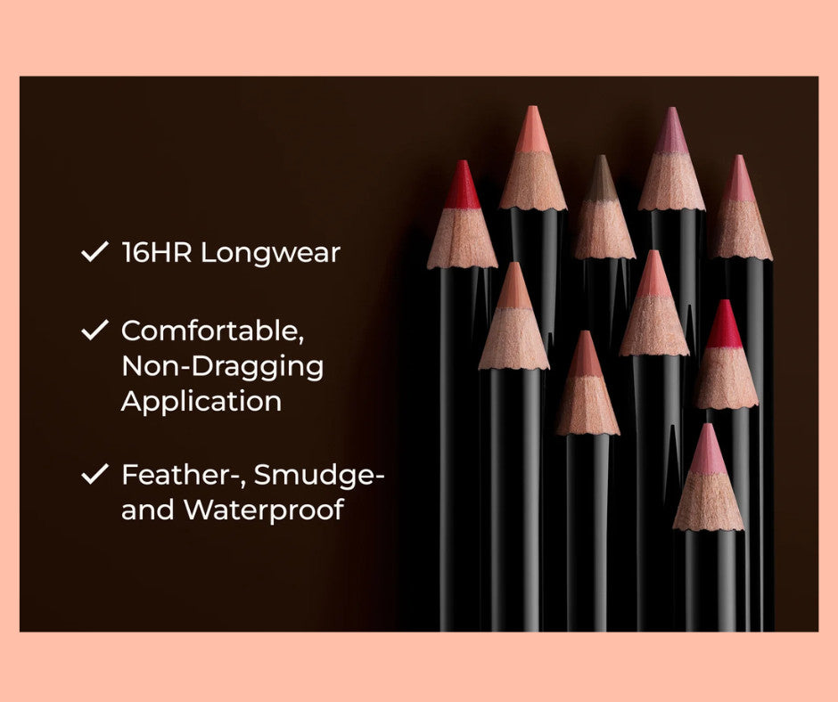 Longwear Lip Liner Pencil - Custom Shade Choice, Matte Finish