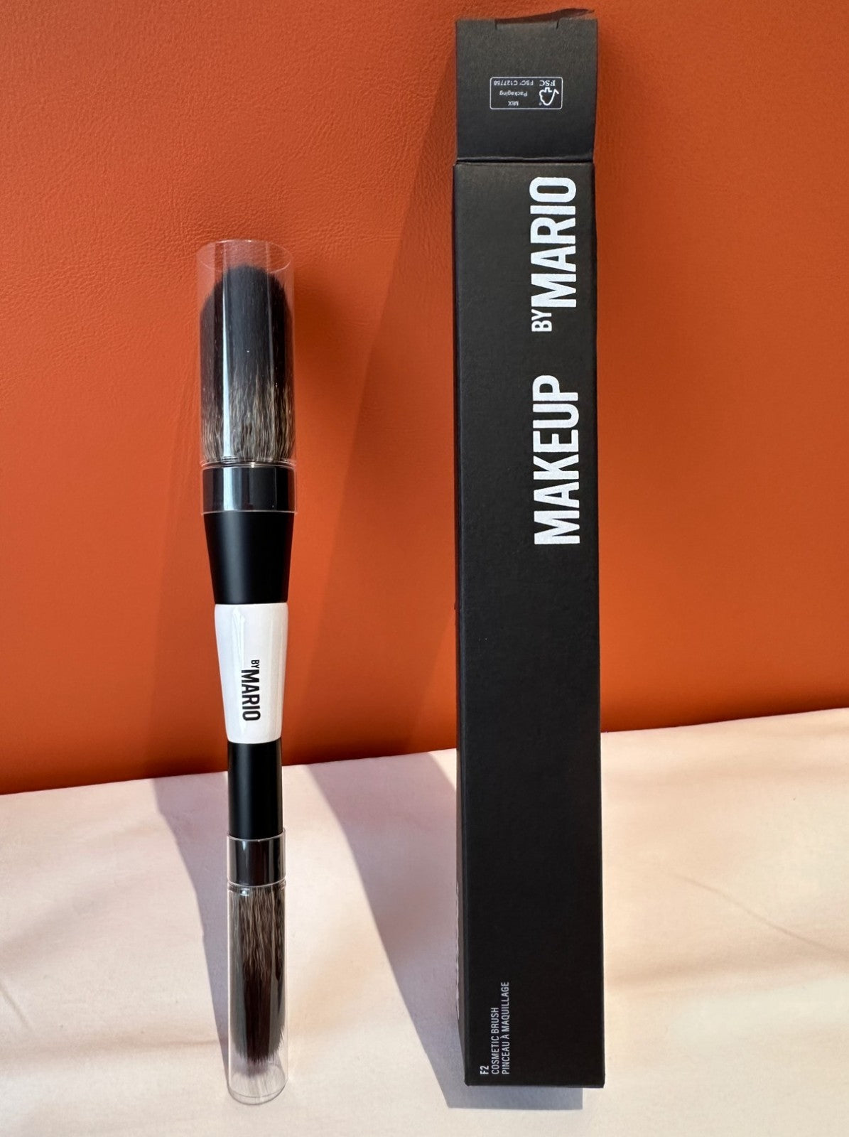 Makeup By Mario F2 Dual-End Brush - Powder, Contour & Blush