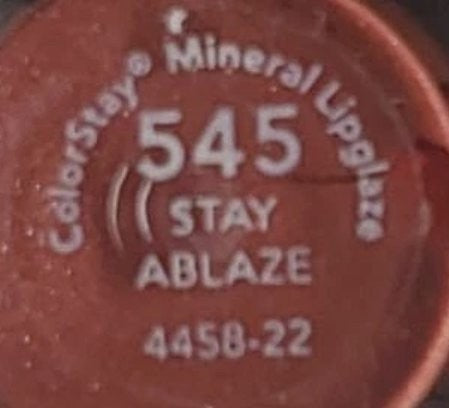 Lip Gloss - Mineral Lip Glaze in Stay Ablaze 0.15 Fl Oz