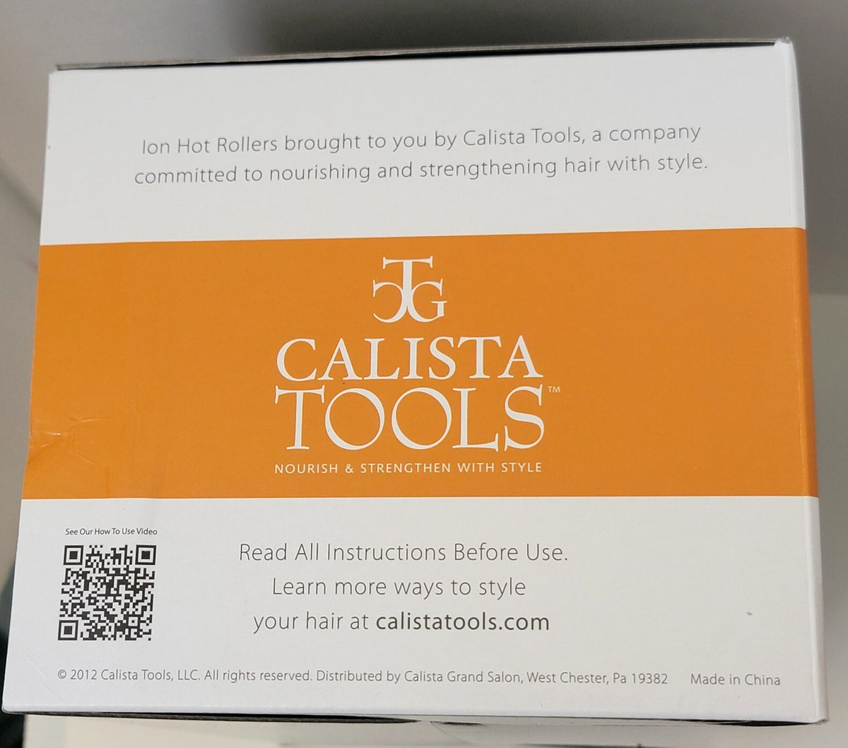 Calista Tools Ion Hot Rollers Long Length Styling Set with 12 Rollers & Clips