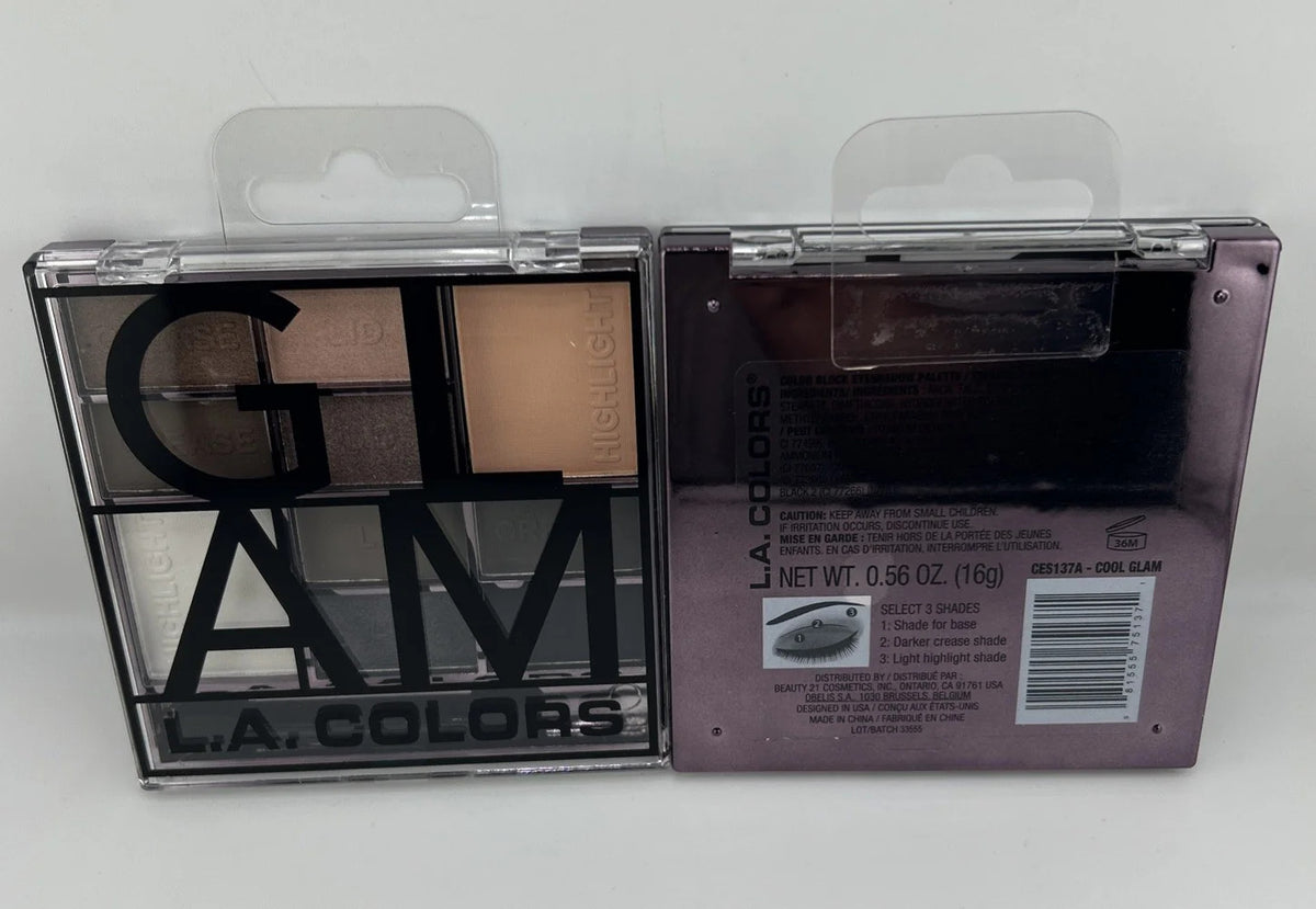 10 Color Eyeshadow Palette - Metallic, Shimmer & Matte Shades for Creative Makeup