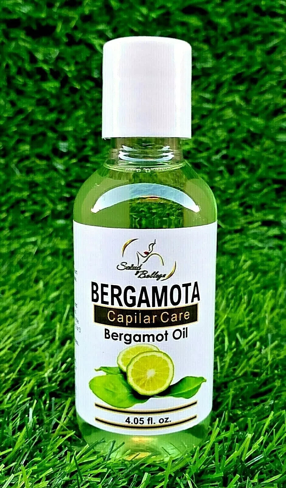 Natural Bergamot Hair Oil Set - 5 Pack 4.5 oz Pure Essential Oil for Hair Treatment