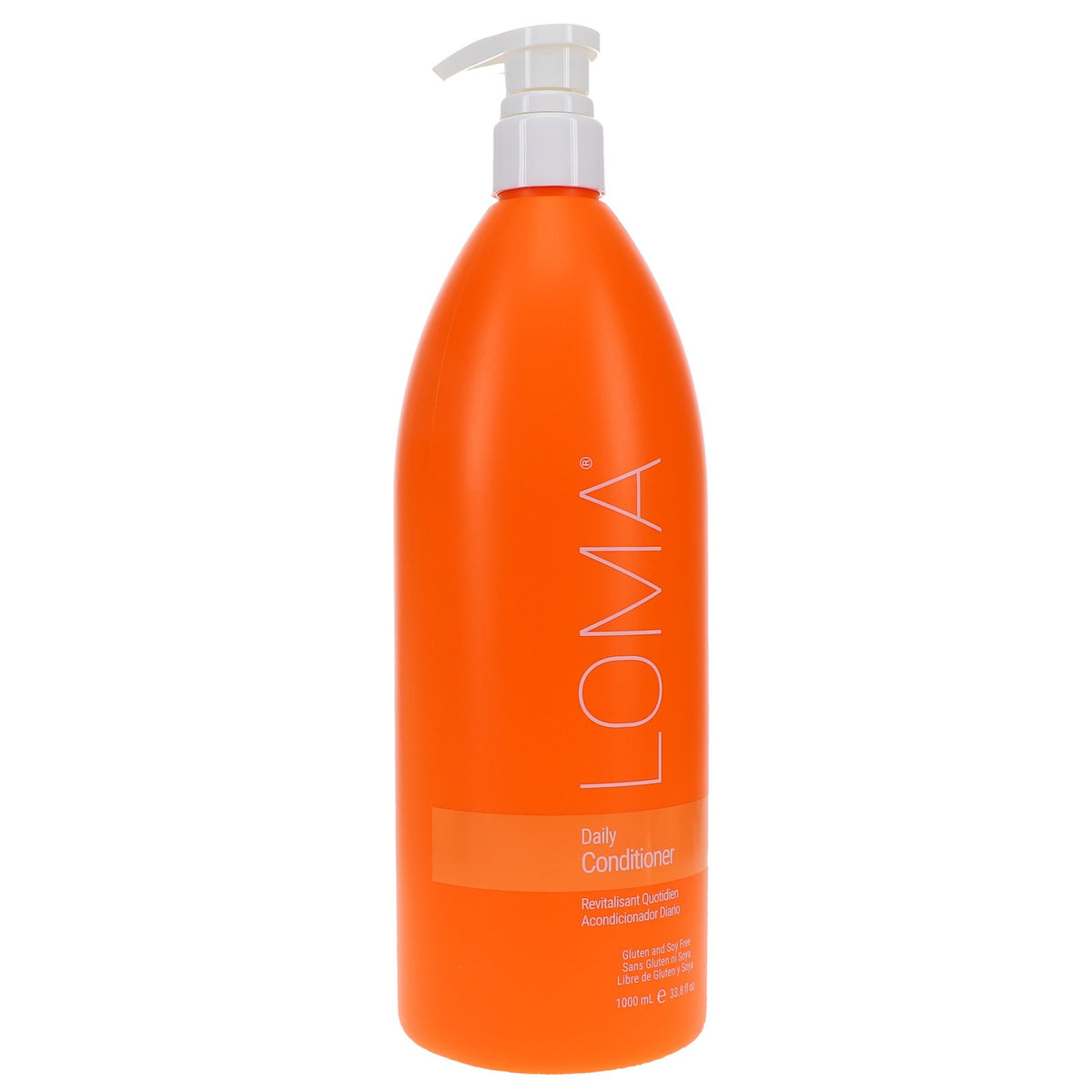 Loma Daily Conditioner 33.8 oz for All Hair Types, Detangler & Heat Protectant
