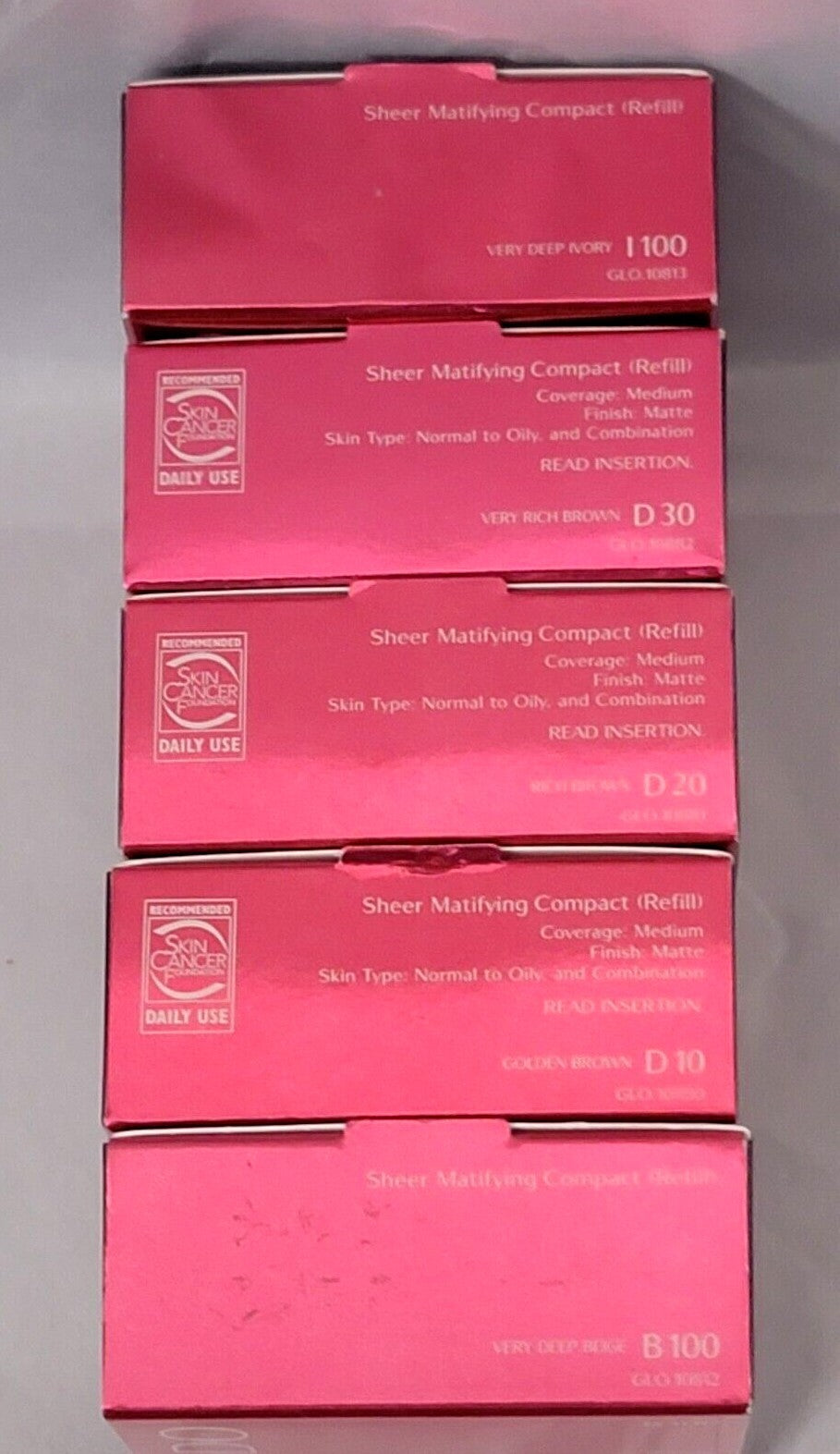 Matifying Compact Foundation Refill - Long-Lasting Oil-Free Makeup