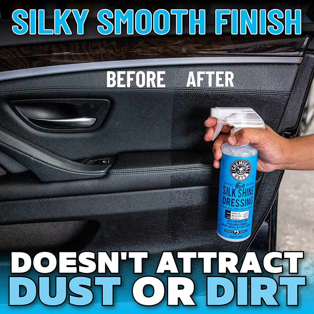 Chemical Guys Silk Shine Sprayable Car Dressing & Protectant 16 oz & 128 oz