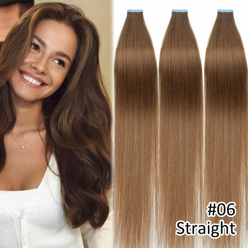 Remy Human Hair Tape-In Extensions - Highlight Ombre 100G
