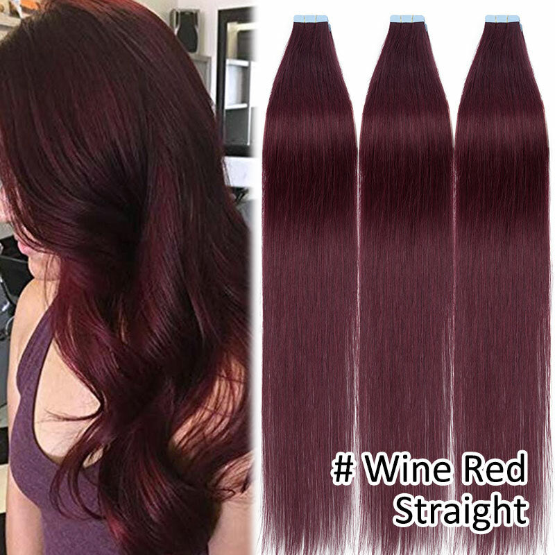 Remy Human Hair Tape-In Extensions - Highlight Ombre 100G
