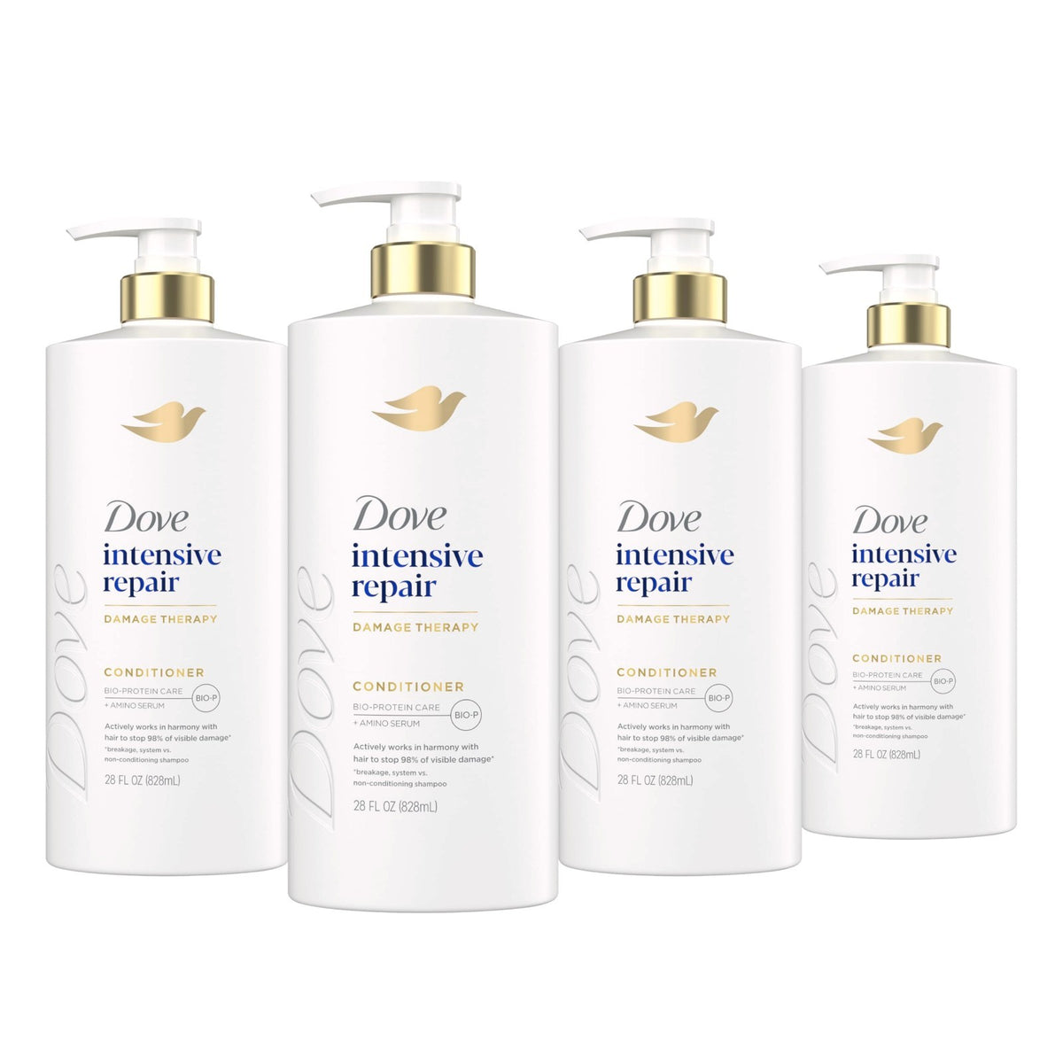 Intensive Repair Conditioner for Damaged Hair & Breakage - 28oz Pack of 4
