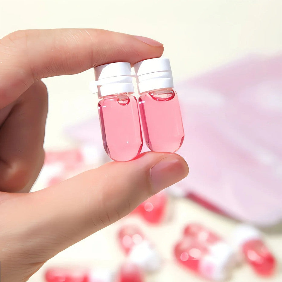 10 Pack Clear Travel Bottles Leakproof Flip Top Lotion Containers