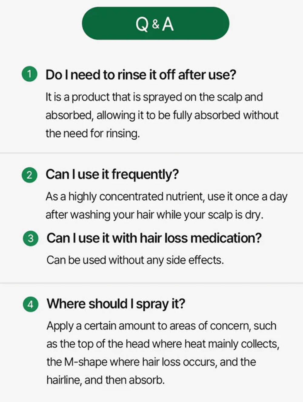 Scalp Tonic with Rosemary and Biotin for Hair Growth - 100ml