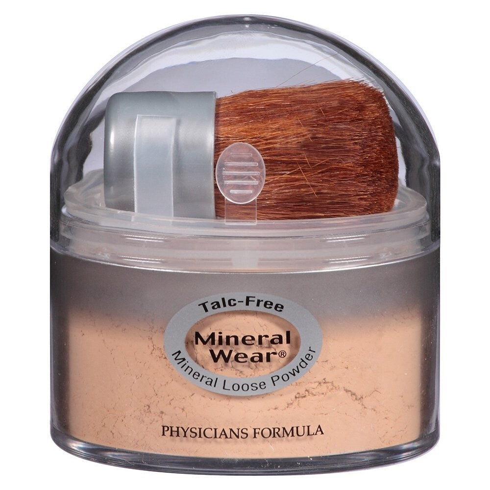 Mineral Wear Talc-Free Loose Powder - Natural Beige, Hypoallergenic Skin Makeup