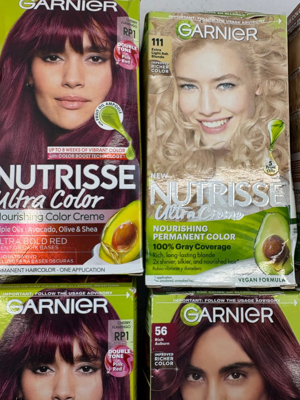 Hair Dye Color Creme Set - 13 Pack, Nourishing Color Treatment