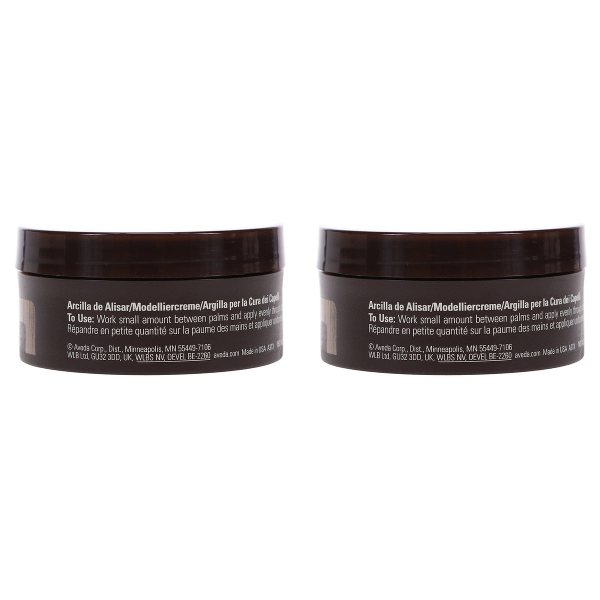 Men's Grooming Clay 2.6 oz - Texturizing Hair Clay for Men, 2 Pack