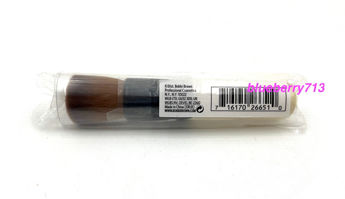 Travel Mini Full Coverage Face Brush for Powder and Liquid Makeup