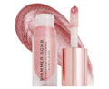 Plumping Lip Gloss - Shimmer Bomb by Makeup Revolution, Glimmer Nude, 0.17oz