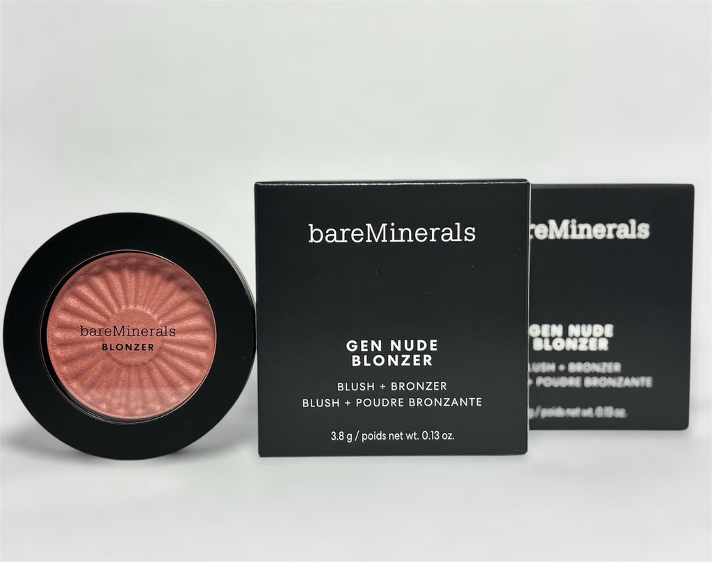 BareMinerals Gen Nude Blonzer Kiss of Pink 2-Pack Blush & Bronzer .13oz