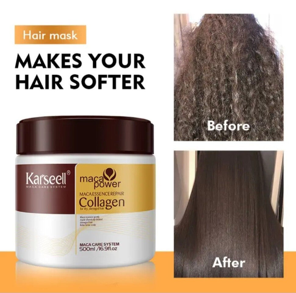 Dandruff Relief Shampoo & Conditioner Set for Dry Scalp with Hair Mask - Karseell
