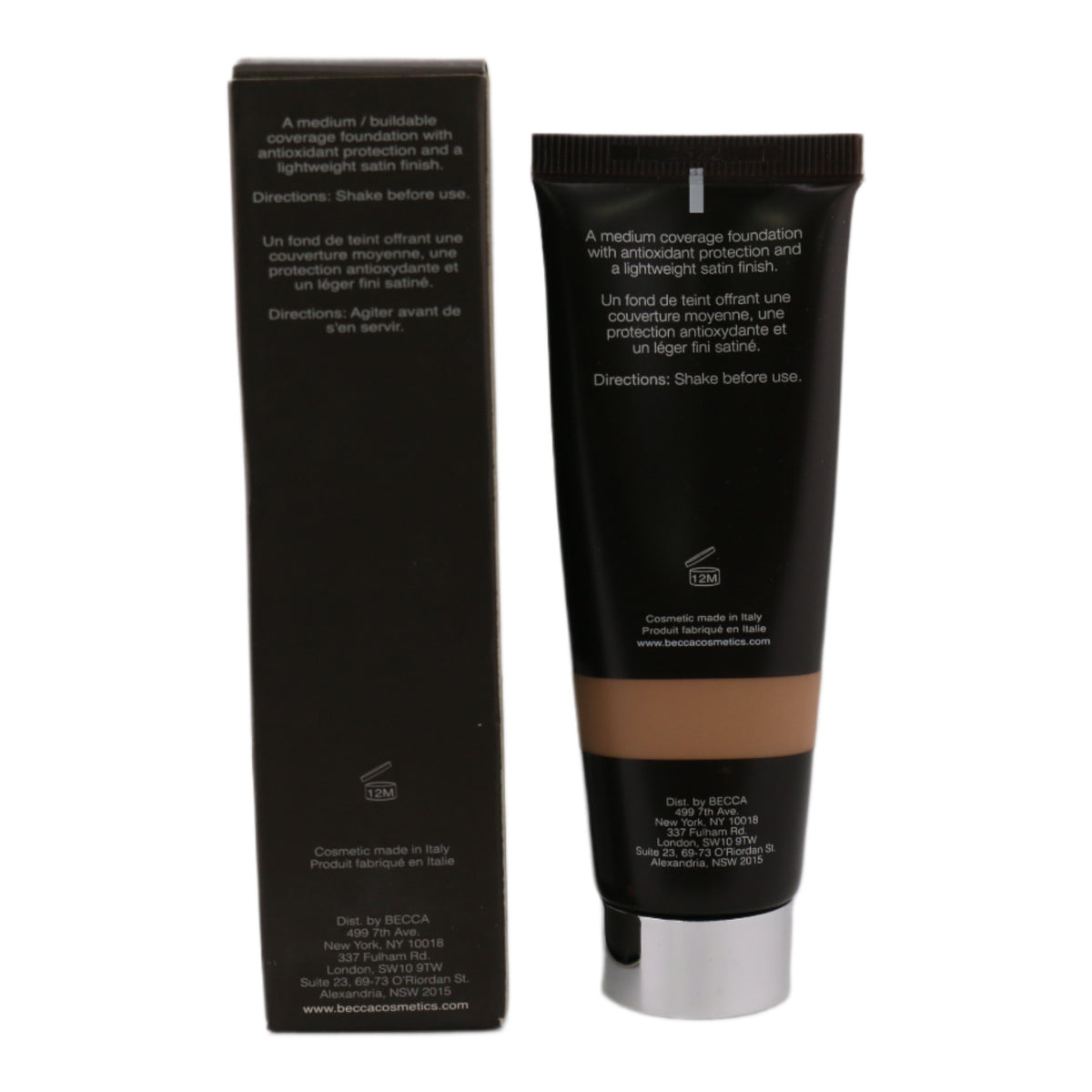Becca Radiant Skin Satin Finish Foundation Café 1.35 oz – Medium