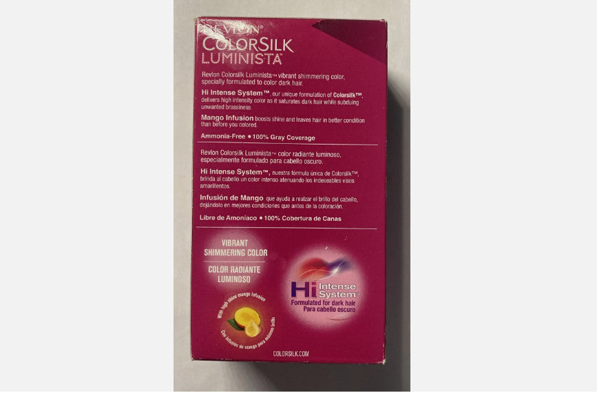 Revlon ColorSilk Luminista Hair Dye - Dark Golden Brown 6-Pack