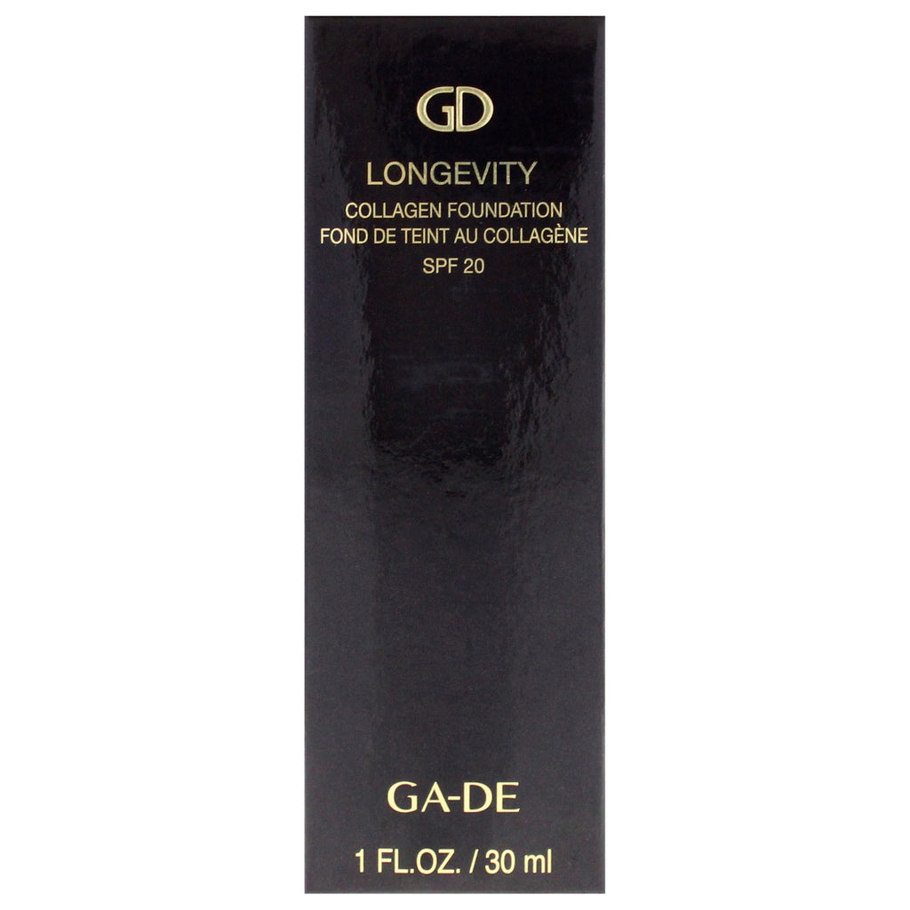 Longevity Collagen Foundation SPF 20 - Soft Beige 501, 1 oz by GA-DE