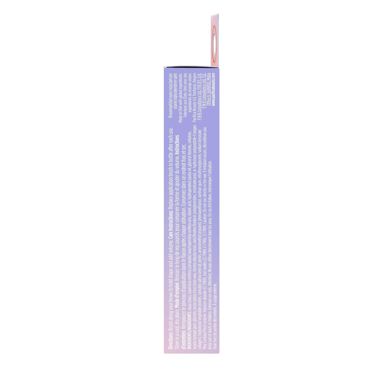 Brushed Up Brow Gel with Micro-Spoolie - Vegan, Cruelty-Free, 0.3oz